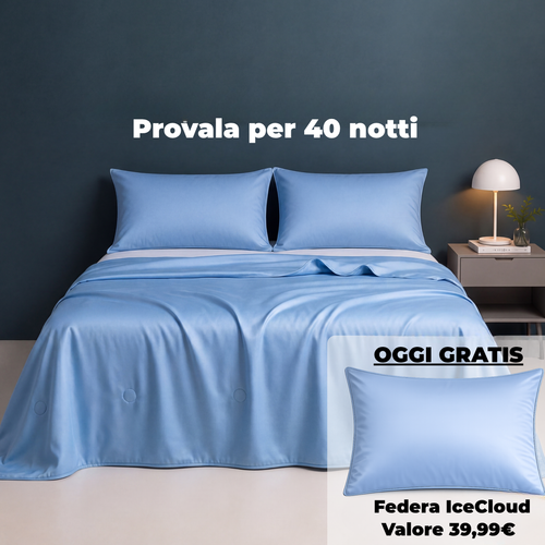 MagicNight® Coperta – Coperta rinfrescante in seta effetto ghiaccio per le calde notti estive