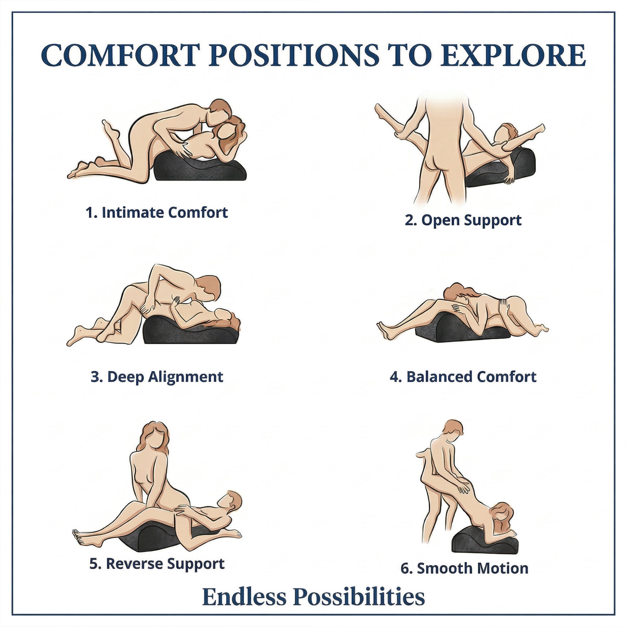 Cuscino per l'Intimità – Comfort in Ogni Posizione