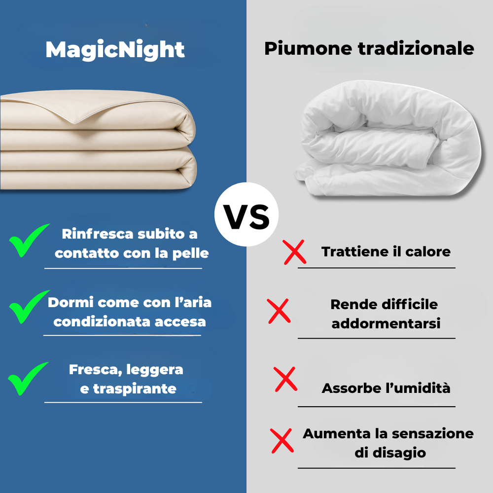 Dormire come su una nuvola fresca