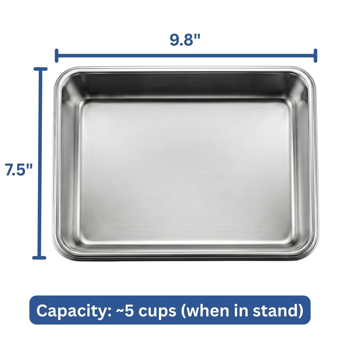 Dimensioni ciotola grande: 25 cm x 19 cm, capacita circa 1,2 L