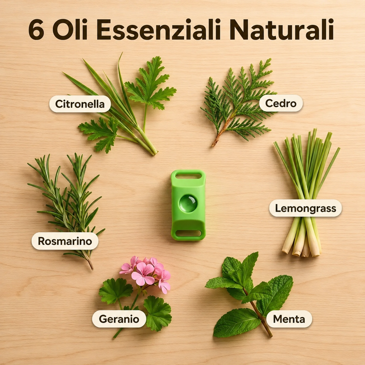 6 oli essenziali naturali