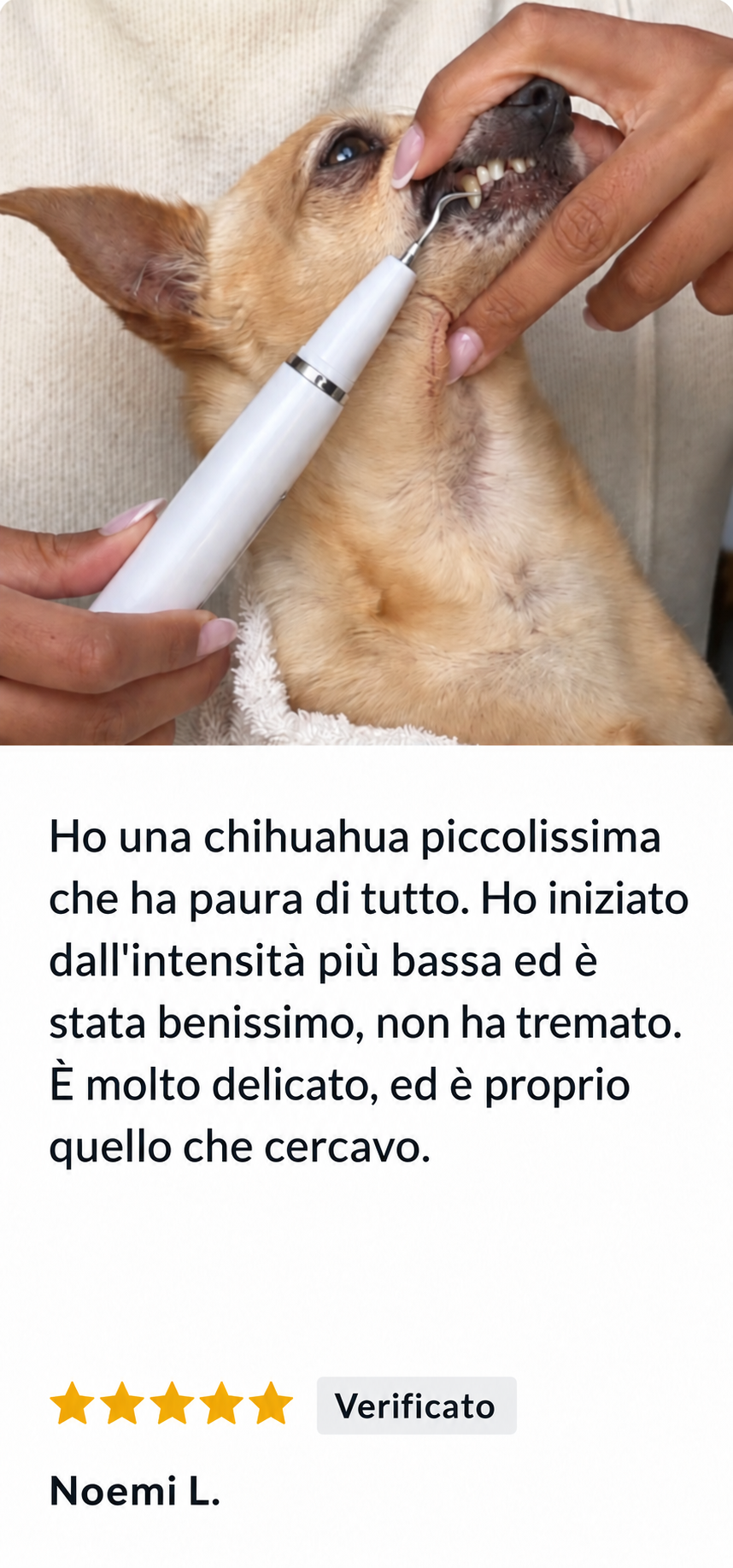 Recensione di un cliente