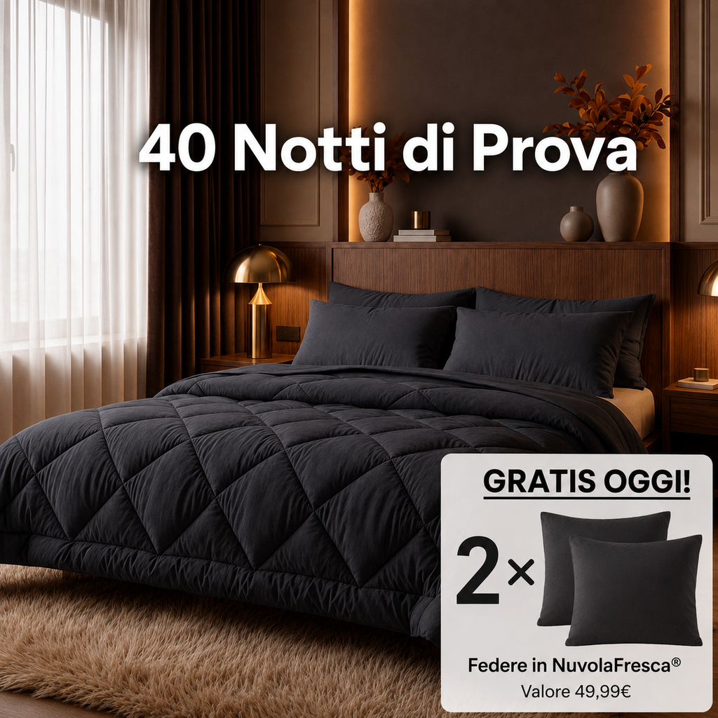 FacileNotte coperta Nero — 40 notti di prova