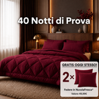 FacileNotte coperta Rosso — 40 notti di prova